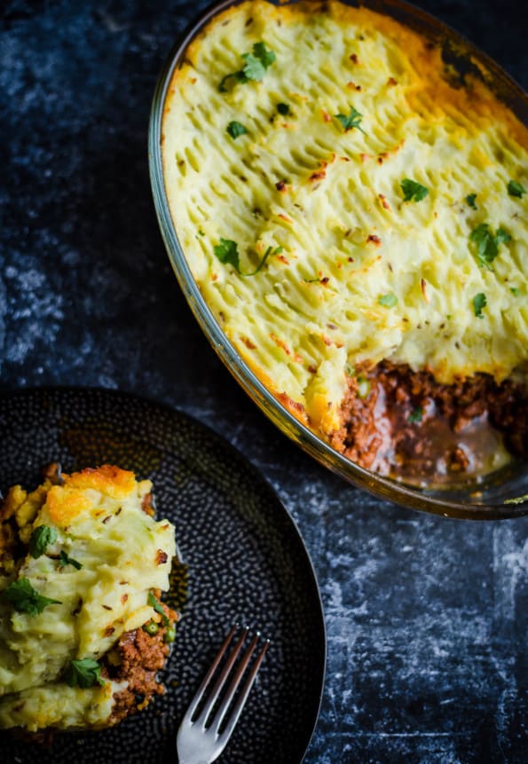 Indian Keema Shepherd's Pie