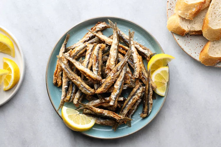 Spanish Style Fried Anchovies