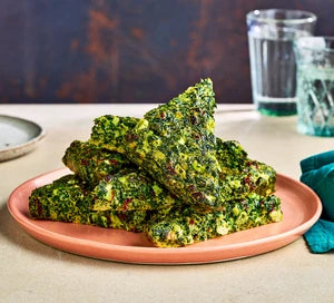 Kuku sabzi (herb frittata with barberries)