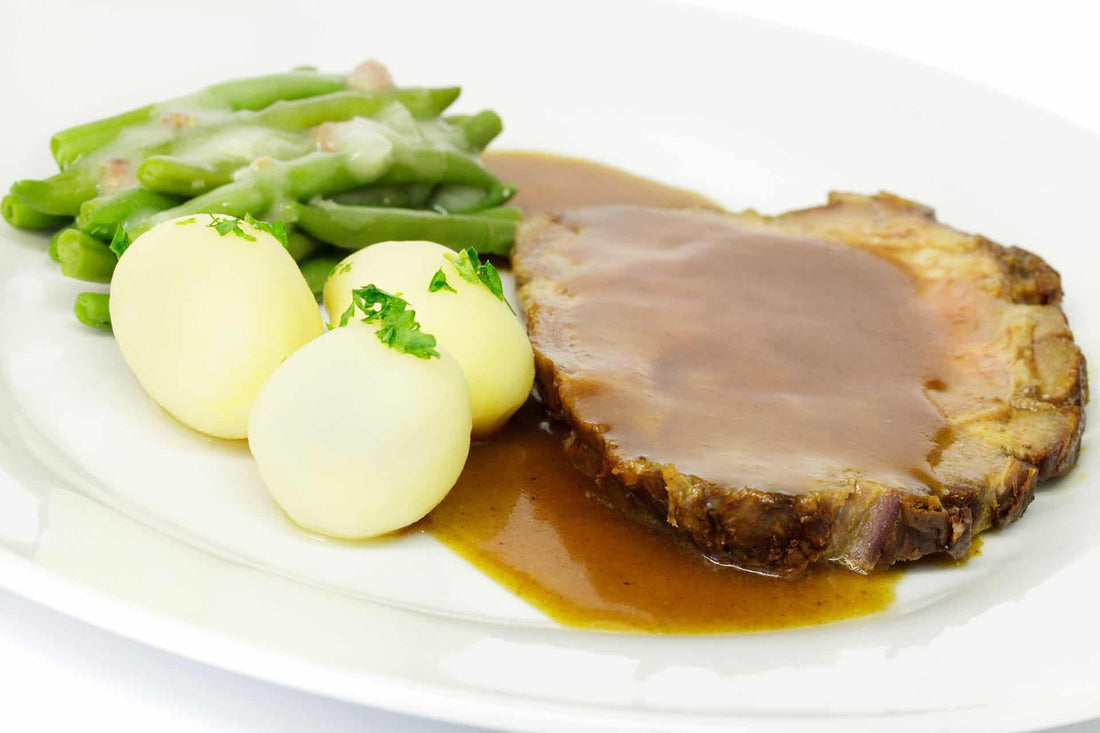 German Pork Roast with Mustard Gravy (Senfbraten) Recipe